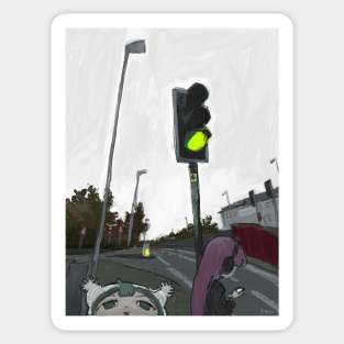 Traffic Light Sticker